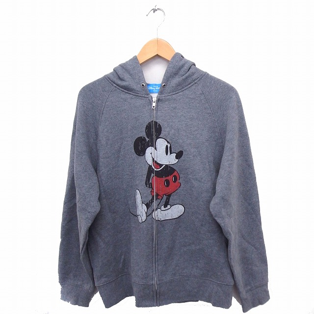 ディズニー Disney Tokyo Disney Resort パーカー ミッキーマウス 耳付き フード 長袖 コットン 綿 L グレー Ft9 メンズ 172 ベクトルパーク ディズニー Disney Tokyo Disney Resort パーカー ミッキーマウス 耳付き フード 長袖 コットン 綿 L グレー Ft9 メンズ 172 ベクトルパーク