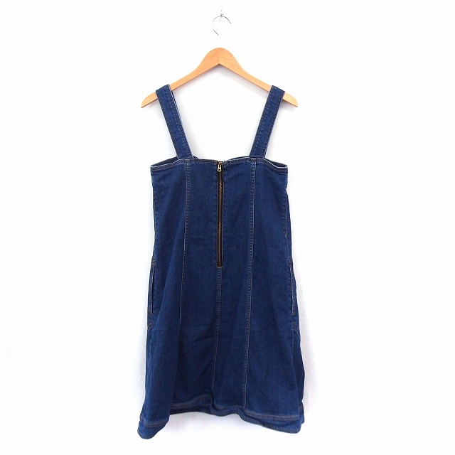 イエナ Iena L Atelier Denime D Iena ジャンパースカート デニム ワンピース 膝丈 バックジップ 36 ブルー St16 レディース 172 ベクトルパーク イエナ Iena L Atelier Denime D Iena ジャンパースカート デニム ワンピース 膝丈 バックジップ 36 ブルー St16 レディース 172 ベクトルパーク