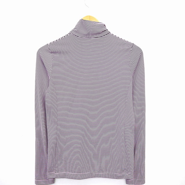 マンシングウェア Munsingwear 国内正規品 Tシャツ カットソー ボーダー タートルネック 長袖 M ピンク ブラック 黒 Mt27 メンズ 172 ベクトルパーク
