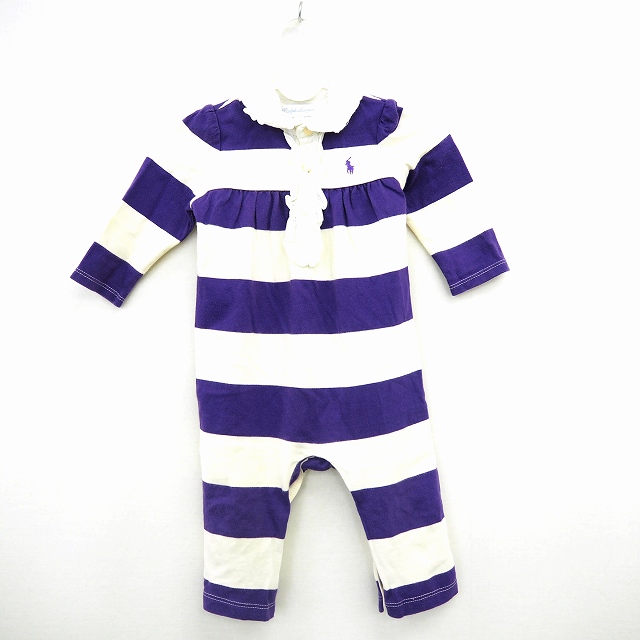 ラルフローレン Ralph Lauren 国内正規品 子供服 ベビー カバーオール ロンパース つなぎ ボーダー フリル コットン 綿 70 アイボリー パープル 紫 Mt キッズ 172 ベクトルパーク ラルフローレン Ralph Lauren 国内正規品 子供服 ベビー カバーオール ロンパース つなぎ ボーダー フリル コットン 綿 70 アイボリー パープル 紫 Mt キッズ 172 ベクトルパーク