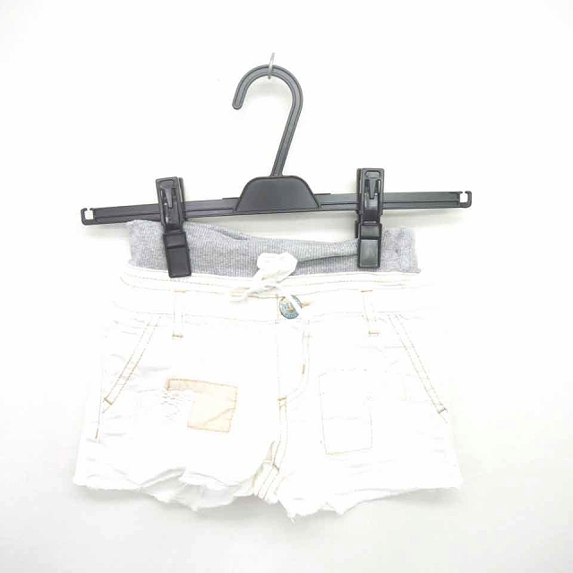 エムピーエス Mps 子供服 パンツ ショート レース 綿 コットン 1 ホワイト グレー 白 灰 Tt5 キッズ 172 ベクトルパーク