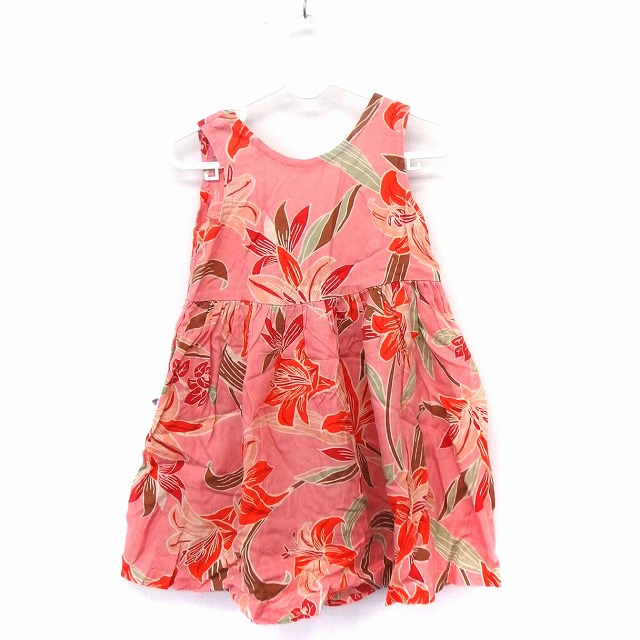 マンゴ Mango 子供服 ワンピース 花柄 ノースリーブ 5 6 ピンク Ft キッズ 172 ベクトルパーク