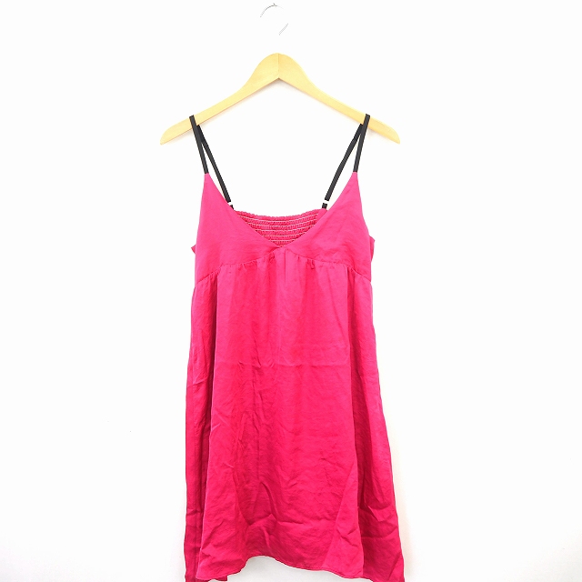 アルシーヴ Archives ワンピース 無地 キャミソールワンピース Vネック ひざ丈 袖なし ピンク Mt43 レディース 172 ベクトルパーク