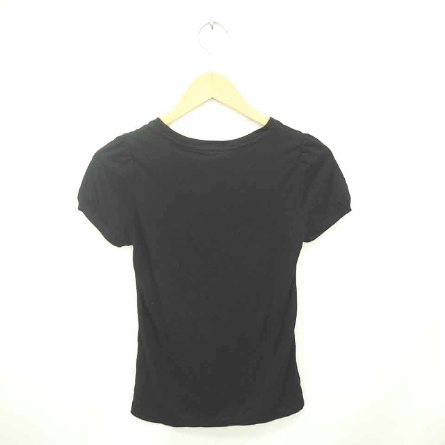 半袖 カットソー tシャツ 黒 ブラック レディース エムエムシックス メゾン マルジェラ MM6 Maison Margiela T