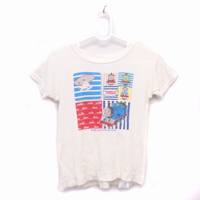 ディスプレイに 額装に 90s 機関車トーマス Tシャツ 袖裾シングルステッチ ディスプレイに 額装に 90s 機関車トーマス Tシャツ 袖裾