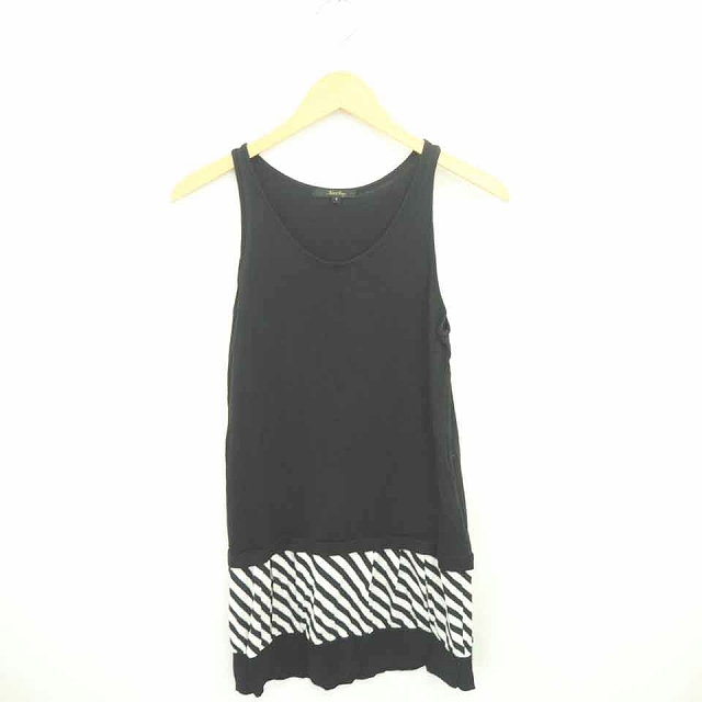 カリアング KariAng ワンピース ひざ丈 斜めストライプ プルオーバー  