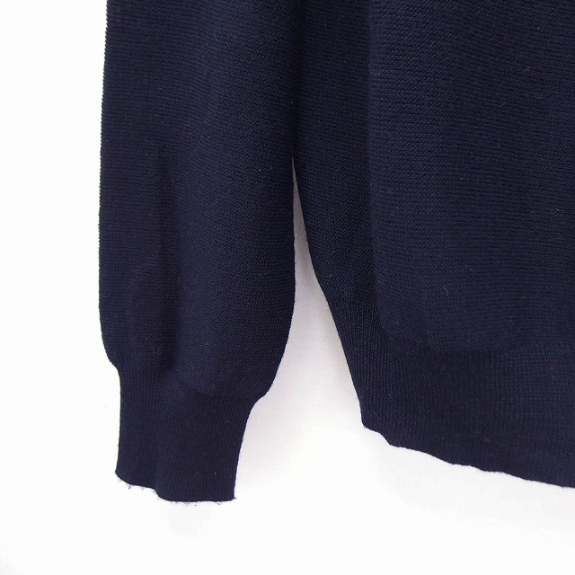 オペークドットクリップ Opaque Clip Tokyo ニット セーター モックネック 長袖 ウール混 40 L ネイビー 紺 Ft17 レディース 172 ベクトルパーク
