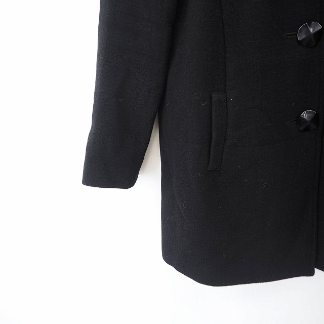 チュウチュ Ciu ciu ステンカラーコート 無地 シンプル ひざ丈 長袖