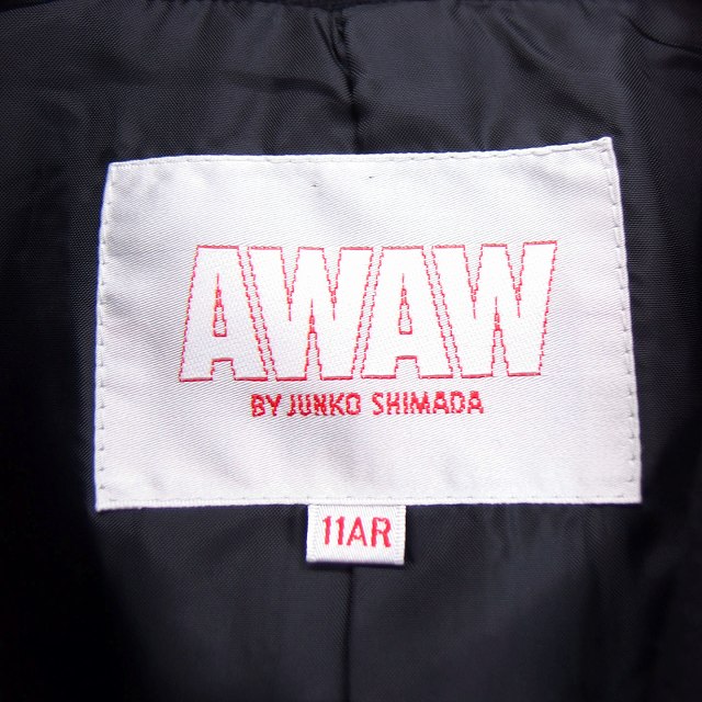 ジュンコシマダ JUNKO SHIMADA AWAW テーラード ジャケット アウター 無地 ウール 11 ブラック 黒 /FT22 レディース 172-902109170097 | ベクトルパーク ジュンコシマダ JUNKO SHIMADA AWAW テーラード ジャケット アウター 無地 ウール 11 ブラック 黒 /FT22 レディース 172-902109170097 | ベクトルパーク