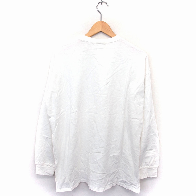 魅力の シャツ シー ワンピース 白 F コットン 無地 長袖 オーバーサイズ ひざ丈 ワンピース Www Joi Salon Com