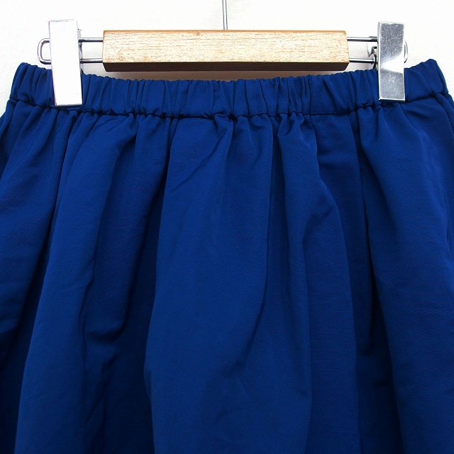 【関税込み】The Attico ブルー ギャザー ミニスカート THE ATTICO アティコ SS25 MINI SKIRT / NVY BLU - NUBIAN