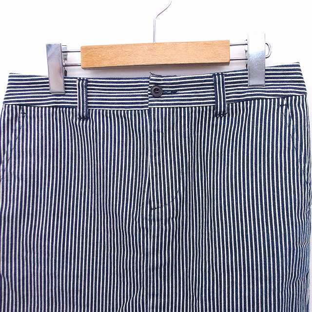 正規品 GUCCI グッチ ネイビー ストライプ タイト スカート ブルー 正規品 GUCCI グッチ ネイビー ストライプ タイト スカート ブルー
