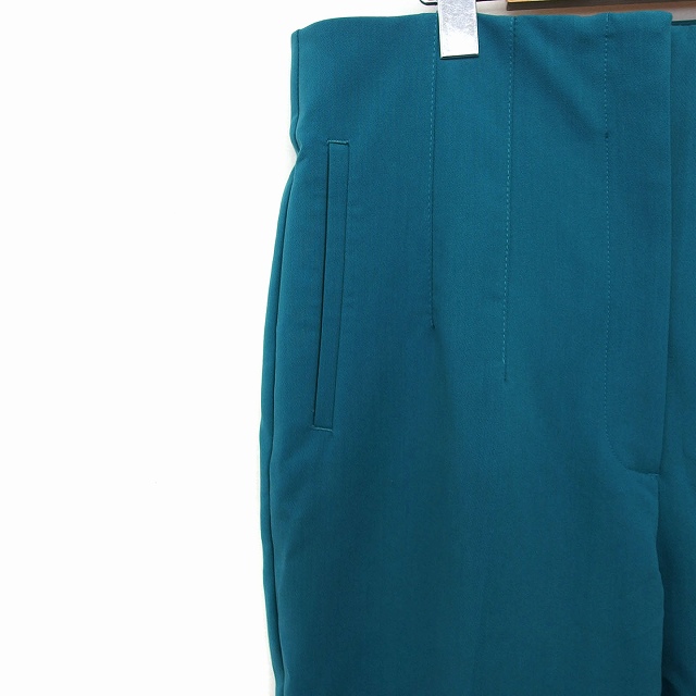 ザラ Zara ハイウエスト テーパード パンツ センタープレス 無地 Xl グリーン 緑 Ft33 レディース 172 ベクトルパーク