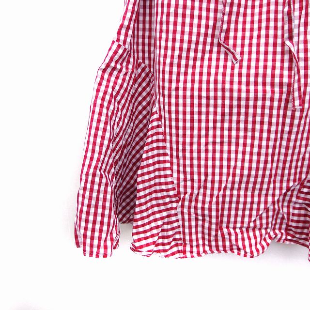 ミーア MIIA ギンガムチェック ワンピース ノースリーブ ラバティン  