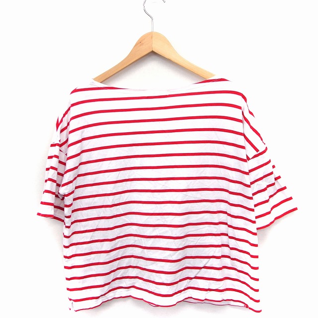 ニコアンド Niko and.. ワイド カットソー Tシャツ ボーダー