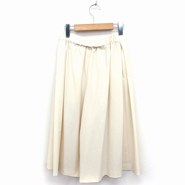 リエス Liesse タック ワイド クロップド パンツ 無地 2 リエス Liesse タック ワイド クロップド パンツ 無地 2