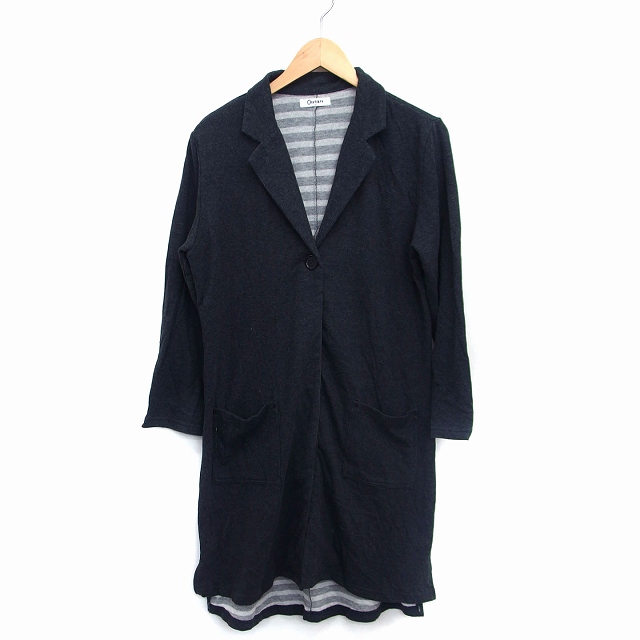 CONECTダークグレー チェスターコート サイズ3 CONECTダークグレー チェスターコート サイズ3 【公式通販】