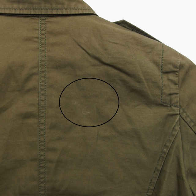 マカフィー MACPHEE トゥモローランド ミリタリージャケット ブルゾン
