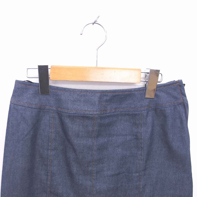 ANAYIデニムスカート38 セール】 シルクデニムフレア スカート （デニムスカート