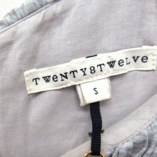 トゥエンティーエイトトゥエルブ TWENTY8TWELVE ギャザー ワンピース 
