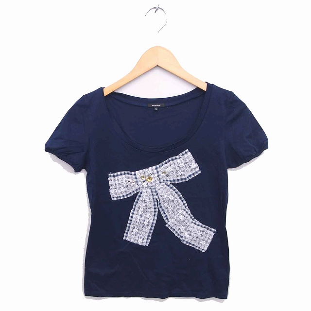 【新品同様】tricot COMME des GARCONS Tシャツ リボン 129530_1_l.webp