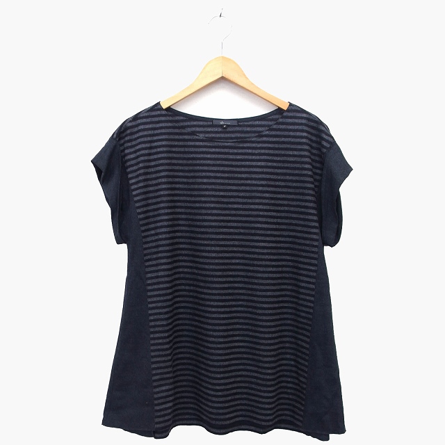 ダブルビーリビジョン wb REVISION カットソー チュニック 半袖 丸首 