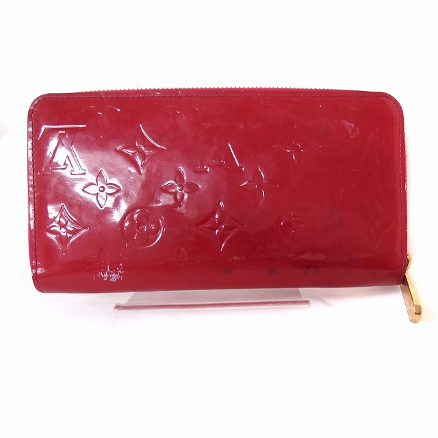 ルイヴィトン LOUIS VUITTON ヴェルニ ジッピーウォレット 長財布 