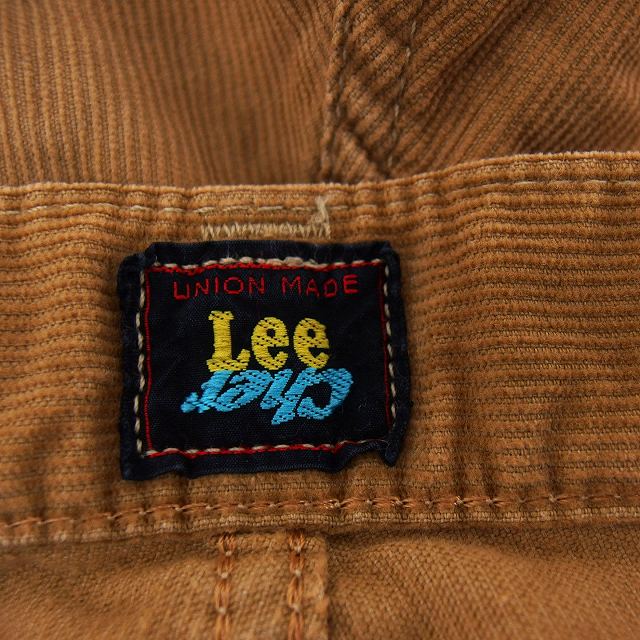 リー×シェル Lee×Cher パンツ ワイド ショート コーデュロイ コットン 