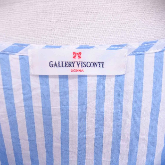 ギャラリービスコンティ GALLERY VISCONTI カットソー ボートネック 