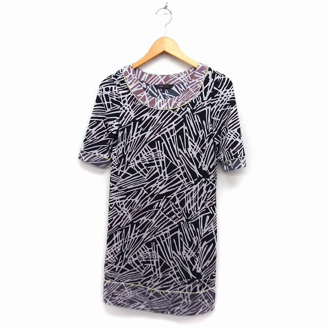 ビーシービージーマックスアズリア BCBGMAXAZRIA ワンピース 五分袖  