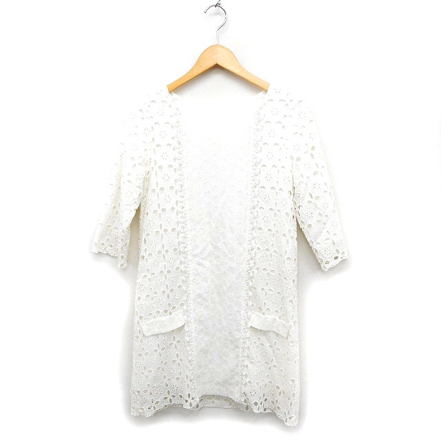 ルカ La joie de vivre et LUCA カットワークレース ワンピース 