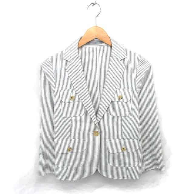 セオリーリュクス theory luxe テーラード ジャケット ストライプ 薄手 