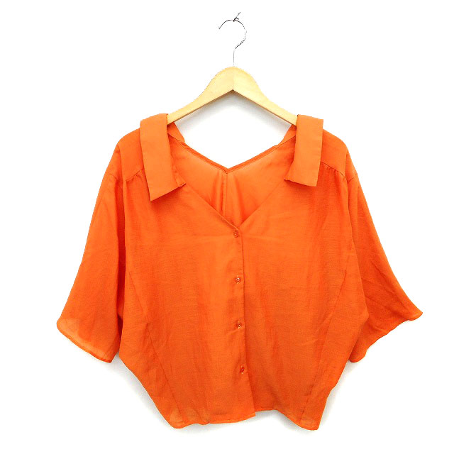 リミットレスラグジュアリー LIMITLESS LUXURY 開襟シャツ ブラウス  