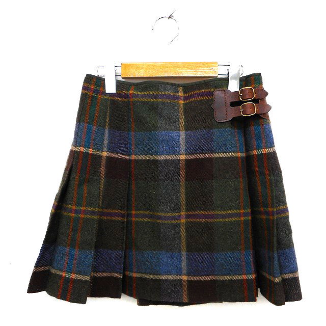 ラルフローレン RALPH LAUREN 国内正規品 スカート フレア ミニ ウール  