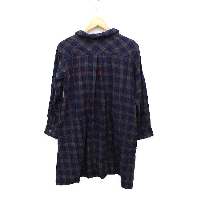 アーバンリサーチ URBAN RESEARCH チェック柄 シャツ ワンピース 長袖 