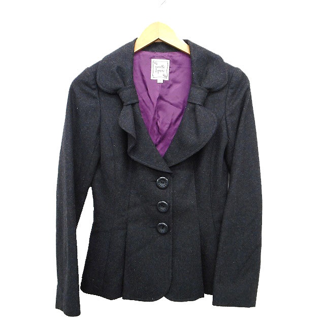 ナネットレポー nanette lepore テーラード ジャケット リボンカラー  