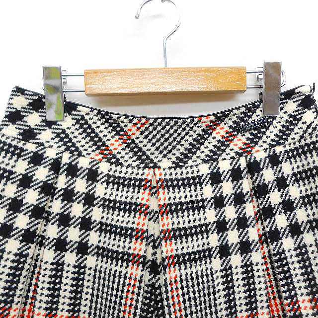 BURBERRY BLUE LABEL チェック柄キュロットパンツ 刺繍入 バーバリーブルーレーベル BURBERRY BLUE LABEL 国内正規品
