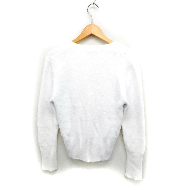 【公式サイト売切れ済】　新品、未使用　2025年　トガニット　ホワイト　Ｌ 2WAYカシュクールニット | ニット | NOELA OFFICIAL WEB STORE