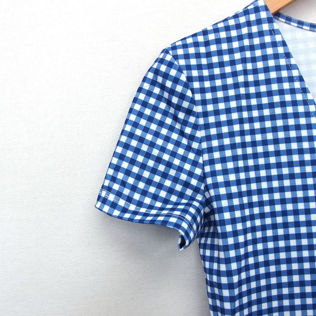 【ZARA】ピーターパンカラー ギンガムチェック柄ショートワンピ ピーターパンカラー ギンガムチェック柄ショートワンピース