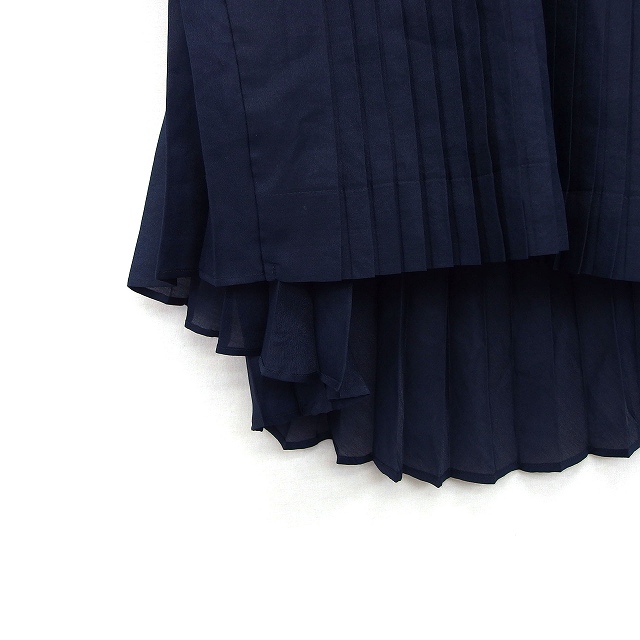 ギャバジンケーティー Gabardine K.T ワンピース チュニック プリーツ 