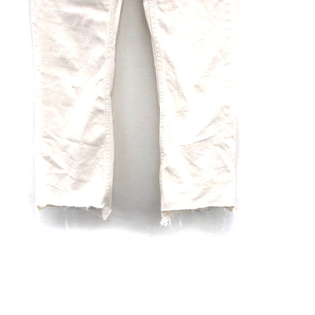 G8950*ZARA ザラ☆デニム☆パンツ☆ジーンズ☆白ホワイト☆36 G8950*ZARA ザラ☆デニム☆パンツ☆ジーンズ☆白ホワイト☆36