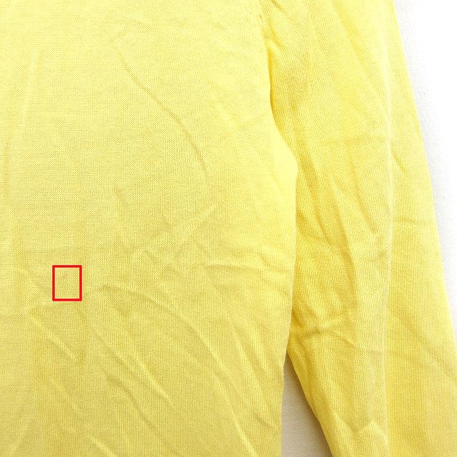 ピエールカルダン Pierre Cardin クルーネック ニット セーター 七分袖