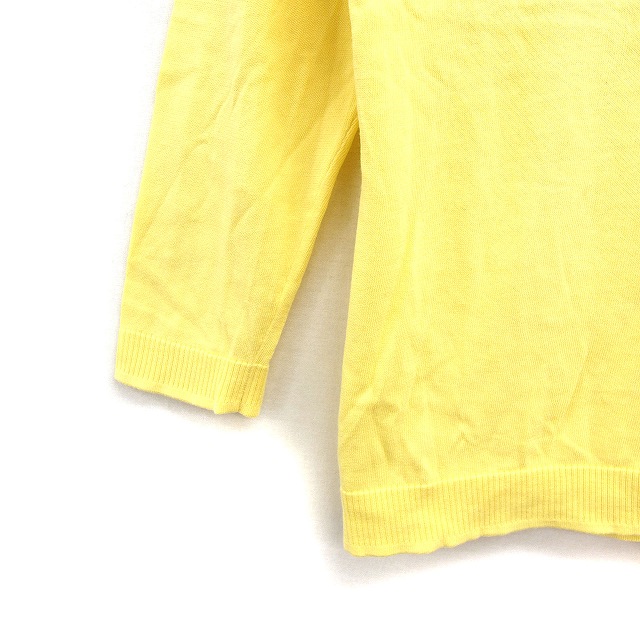 ピエールカルダン Pierre Cardin クルーネック ニット セーター 七分袖