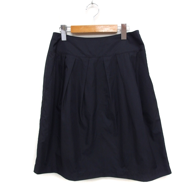 美品　49AV.ジュンコシマダ　黒スカート ブラック膝下 美品 49AV.ジュンコシマダ 黒スカート ブラック膝下