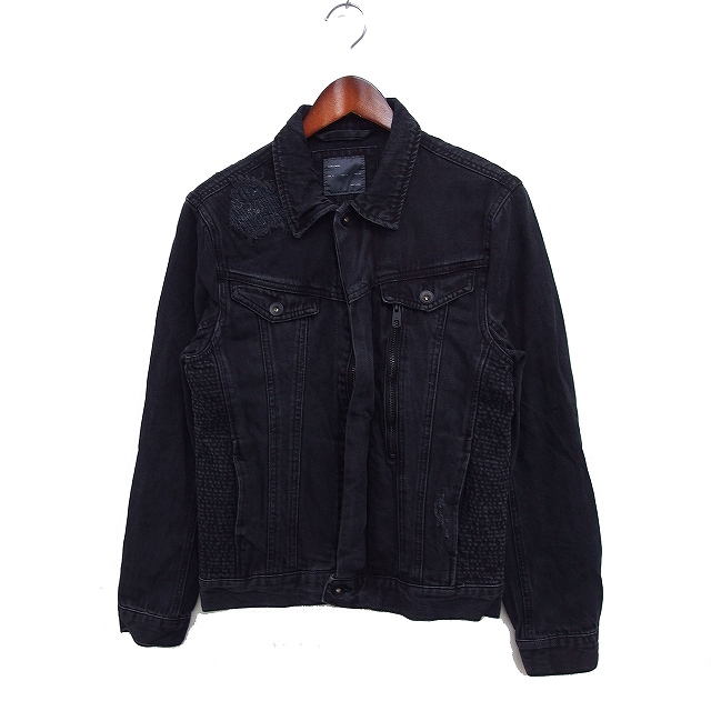 ザラマン ZARA MAN Gジャン ジージャン デニム ジャケット ダメージ 