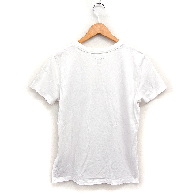 コーチ COACH 国内正規品 ロゴ プリント Tシャツ カットソー クルーネック 半袖 コットン 綿 S ホワイト 白 /FT8 レディース