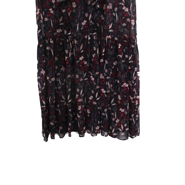 【新品タグ付き】TARA JARMON タラジャーモン/ワンピ ドレス 袖フリル タラジャーモン TARA JARMON ワンピース 半袖 ロング フリル
