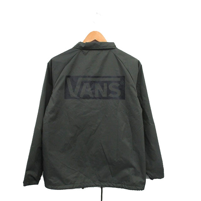 バンズ VANS ナイロンジャケット コーチジャケット ロゴ ワンポイント 