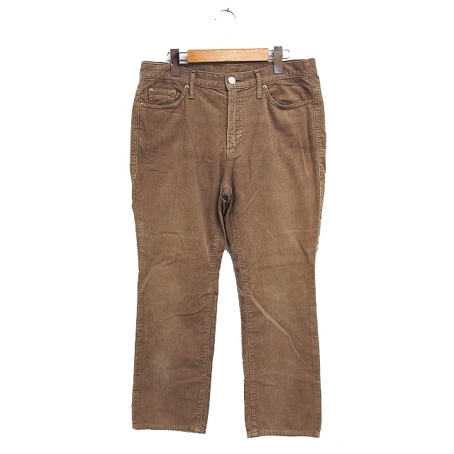 ブラウン コーデュロイ ストレートパンツ STUSSY(ステューシー) 90's