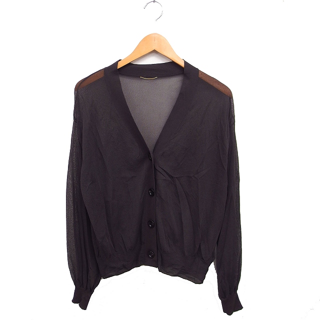 【中古】アパルトモン ドゥーズィエムクラス L'Appartement DEUXIEME CLASSE 24AW Candid カーディガン ニット 長袖 アパルトモン ドゥーズィエムクラス L'Appartement DEUXIEME CLASSE